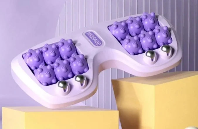 16-Ball Magnetic Foot Roller Massager – Acupoint Leg Massage Foot Roller Massager Oasis Select purple