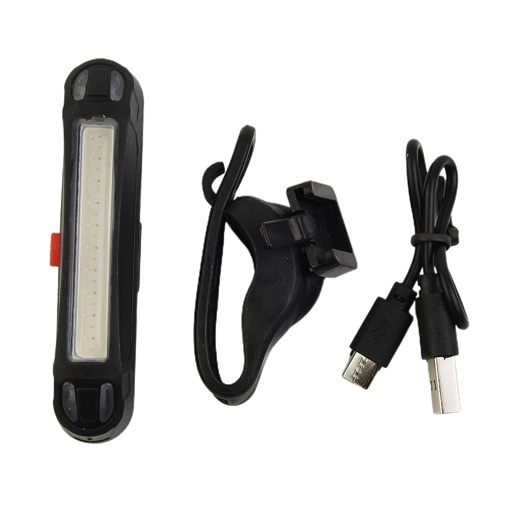 Bike Tail Light LED Front Rear Light Bicycle Waterproof Mountain Cycling Tail Lamp Protective Safty-warning Lamp Bikes Parts Oasis Select