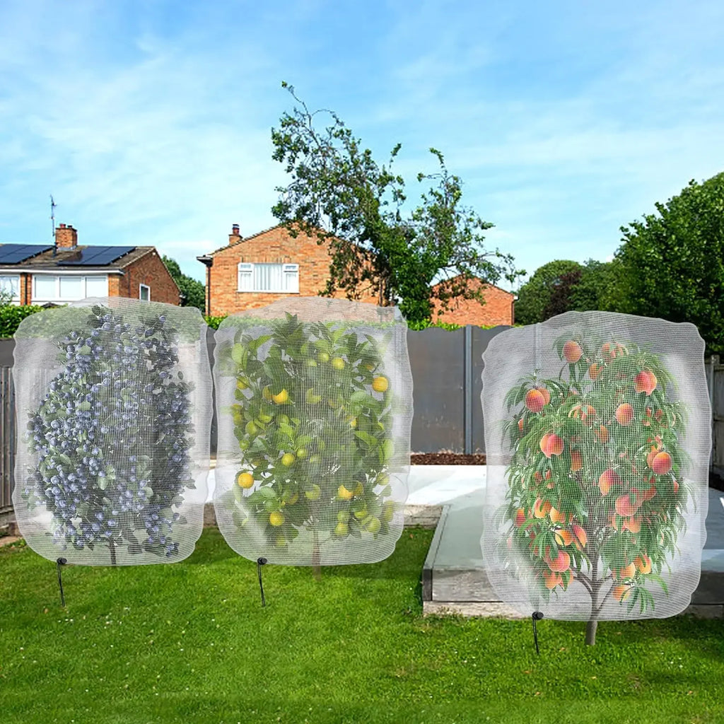 Fruit Tree Insect Net Cover Designed To Protect Plants From Pests Birds in Garden Suitable for Fruits Vegetables Crop Protection Oasis Select