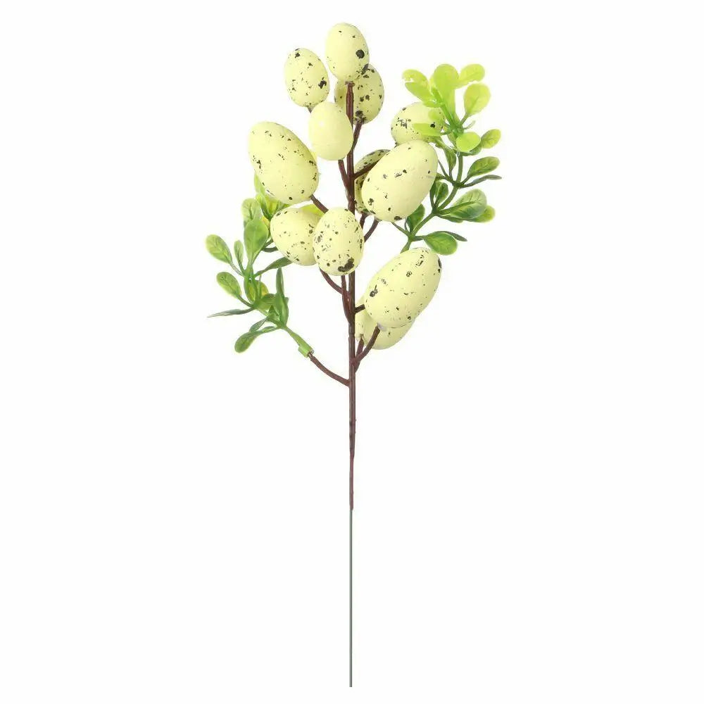 Easter Egg Flower Branch DIY Spring Tree Decoration | Rabbits