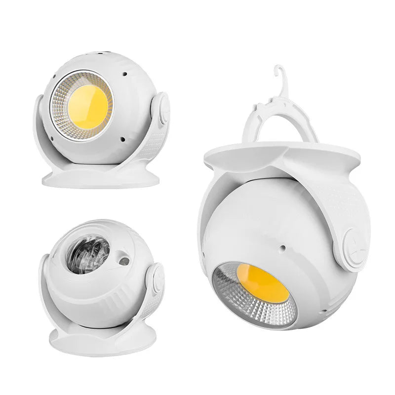 Rechargeable Camping Light Outdoor Starry Sky Aurora Moonlight Projector Atmosphere Lighting for Campsite & Camping Oasis Select