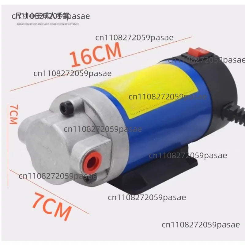 Electric Gear Oil Pump 12V 100W – Extraction & Transfer