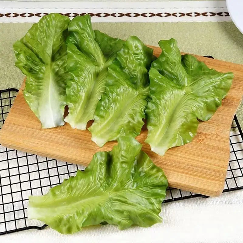 Realistic Artificial Lettuce Simulation Vegetable Models Ideal For Restaurant Displays, Photography Props, And Home Decorations Oasis Select