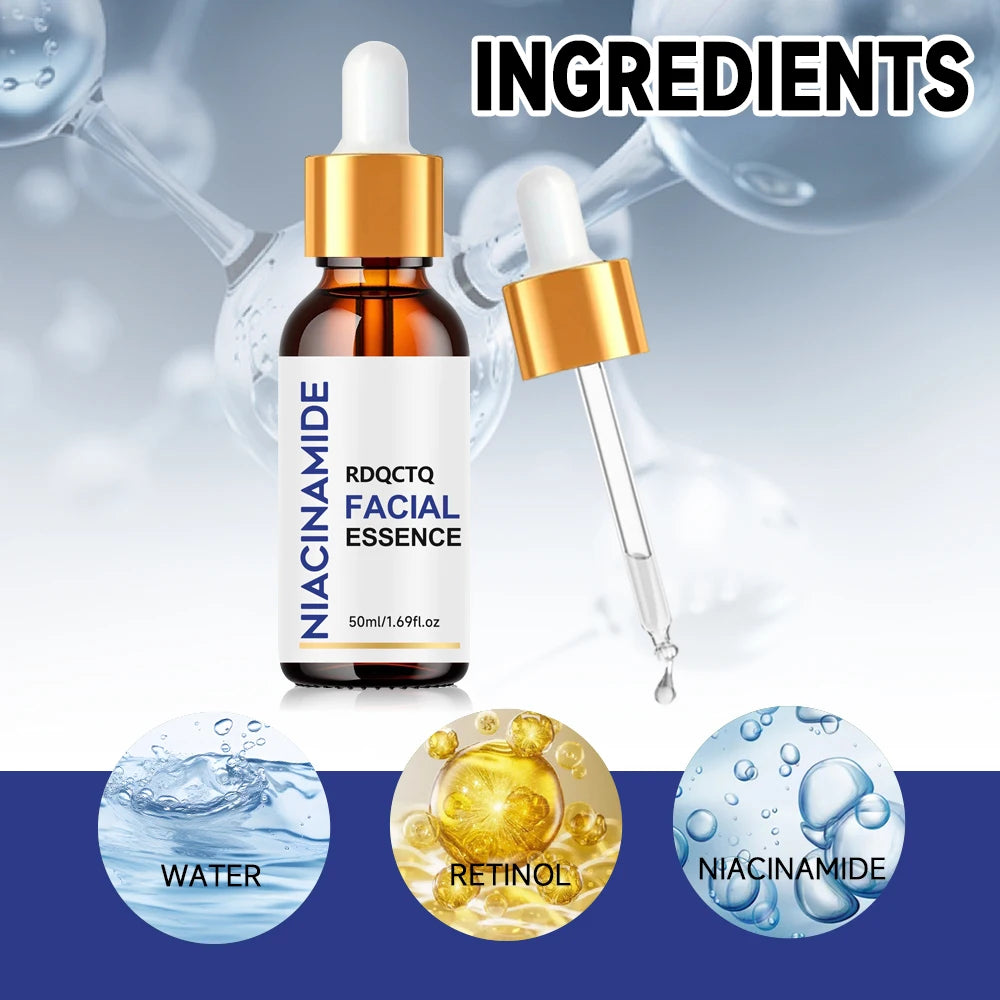 RDQCTQ Niacinamide Face Serum – Brightening & Hydrating Oil