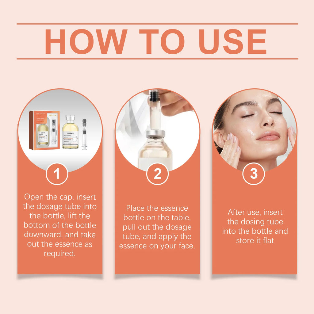 EELHOE Salmon Oil Face Serum – Hyaluronic Acid & Pore Minimizer Face Serum Oasis Select