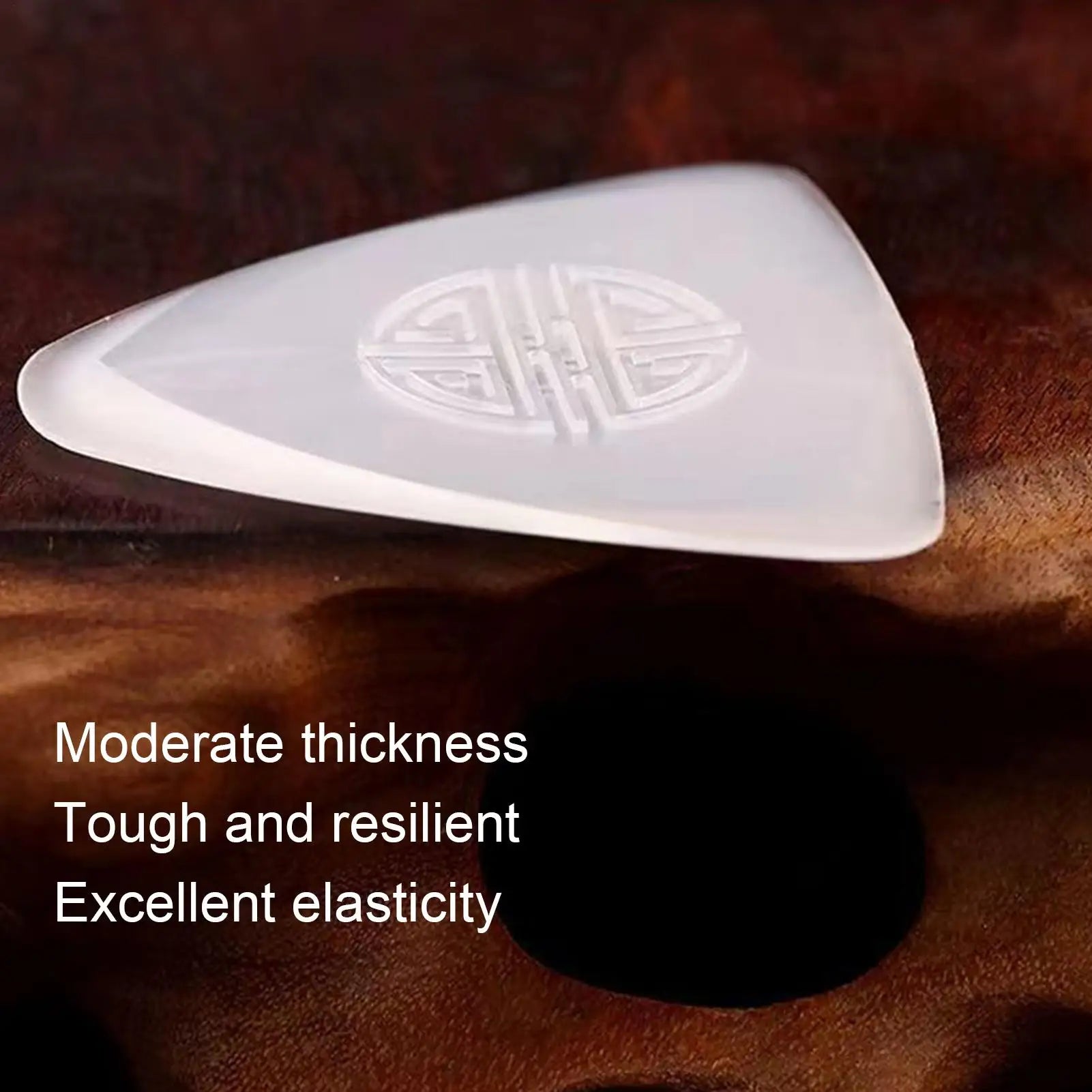 1PC Ruan Pick Plectrum for Stringed Musical Instrument Bulk Guitar Picks Zhongruan Acoustic Nylon Liuqin Playing Training Tools Oasis Select