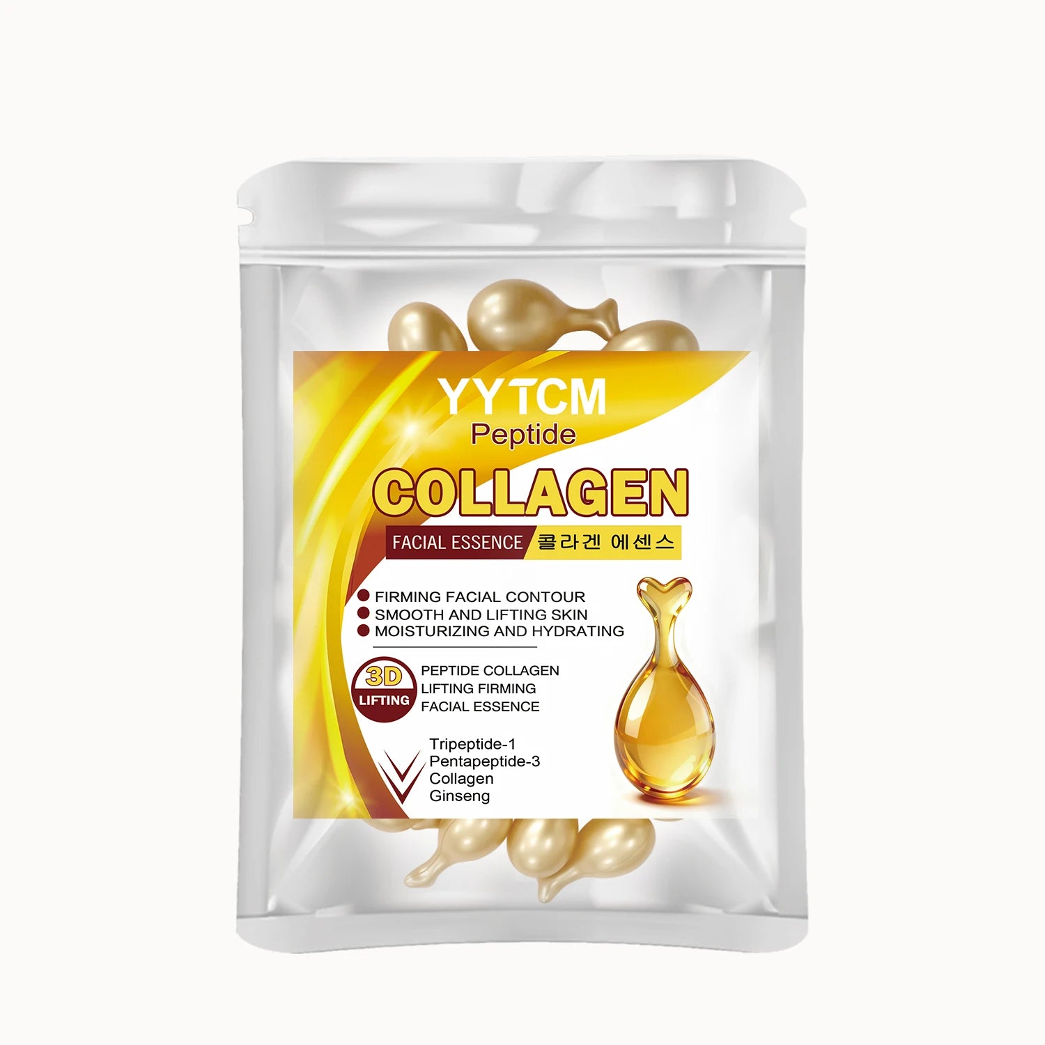Polypeptide Collagen Essence Capsules – Firming Face Serum Face Serum Capsules Oasis Select 1 Bag
