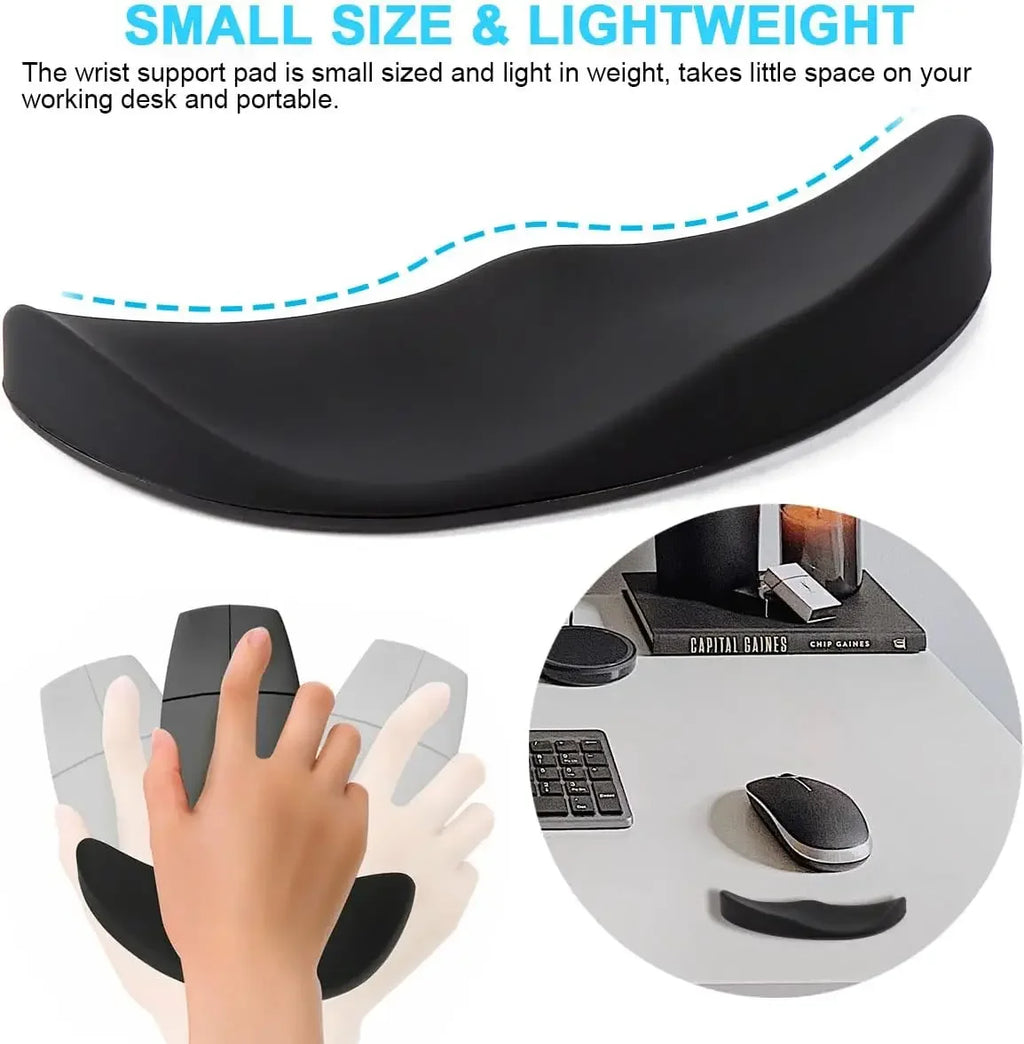 Gliding Wrist Rest, Ergonomic Wrist Rest for Mouse Gliding Palm Rest for Right Relieve Hand Fatigue for Office Work Gaming Oasis Select