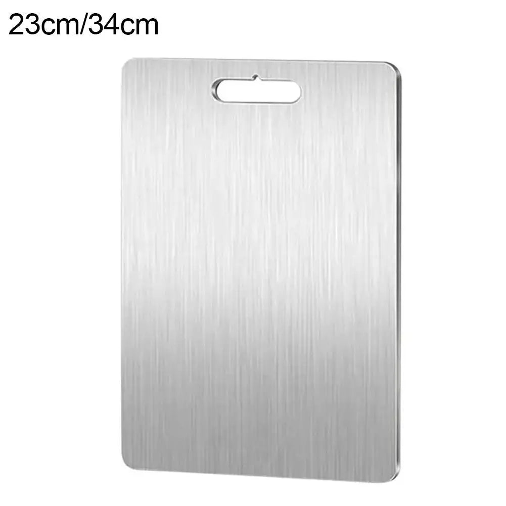 304 Stainless Steel Cutting Board – Double Sided Food Grade Stainless Cutting Board Oasis Select A 23X34cm
