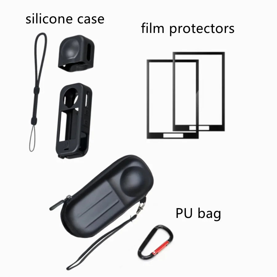 Insta360 X4 Air Protective Case, Lens Guard & Screen Protector Kit