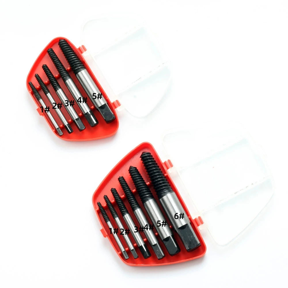 Broken Screw Extractor Drill Bits Set – 5/6/8 Pcs EasyOut Screw Extractor Set Oasis Select