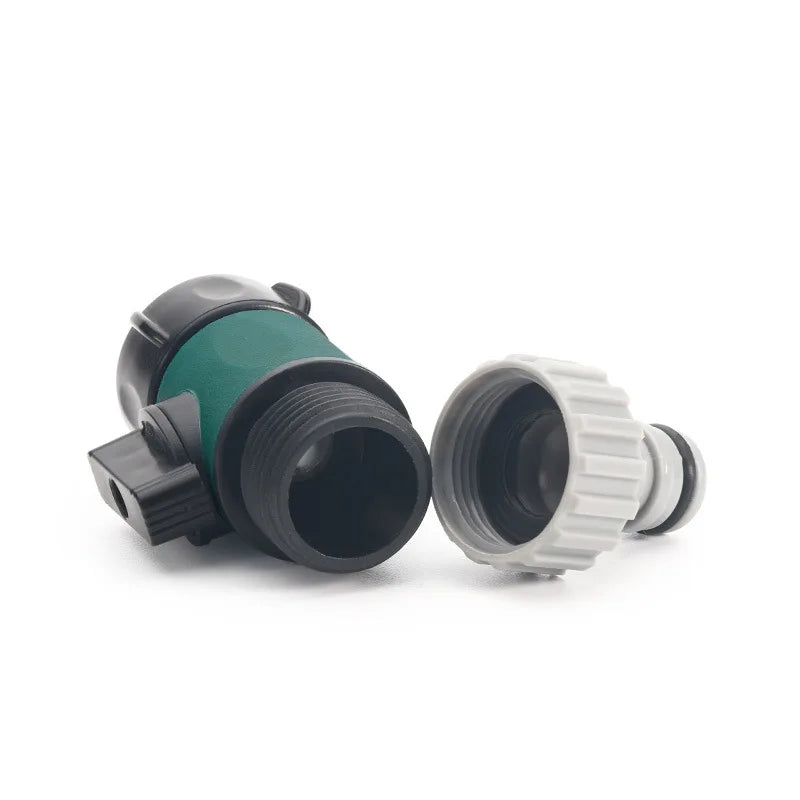 IBC Tank Fittings S60 IBC Tank To 20/25/32mm PE Pipe Adapter Garden Irrigation Watering Quick Connector IBC Tank Adapter Oasis Select