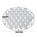 37-Hole Dumpling Mould – Batch Dough Press & Ravioli Maker Dumpling Press Mould Oasis Select Pink