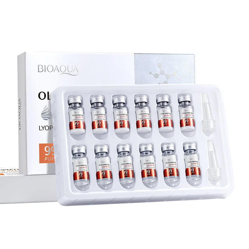 Oligopeptide Freeze-Dried Face Serum Set – Hyaluronic Acid, 6 Pairs Face Serum Set Oasis Select Default Title
