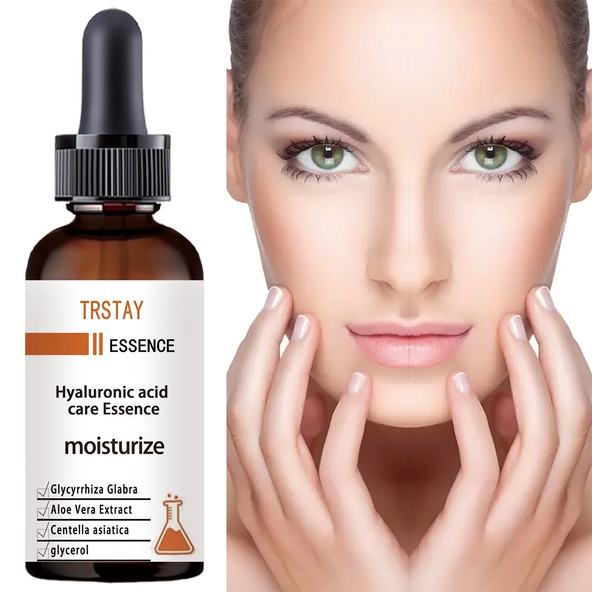 Facial texture essence reduces fine lines, improves firmness, moisturizing, anti-oxidation, brightening skin, caviar essence ski Oasis Select