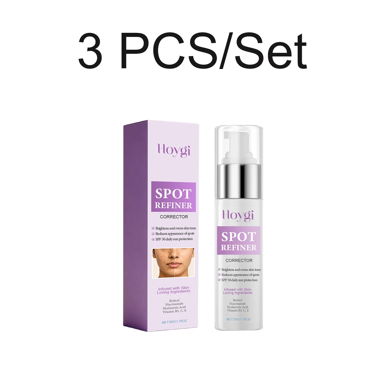 New Black Spot Removal Cream for Face Brightening Skin Spf 50 Sunscreen Prevent Sunburn Even Skin Tone Moisturizing Face Care Oasis Select 3 PCS