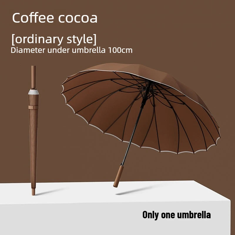 Long Handled Umbrellas Two Three People Extra Large Reinforced Thick