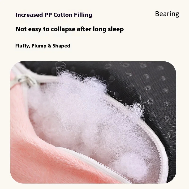 New autumn and winter dog and cat beds, cartoon-shaped sofa beds, large-eye pet bed cushions, and daily dog and cat cushions Oasis Select