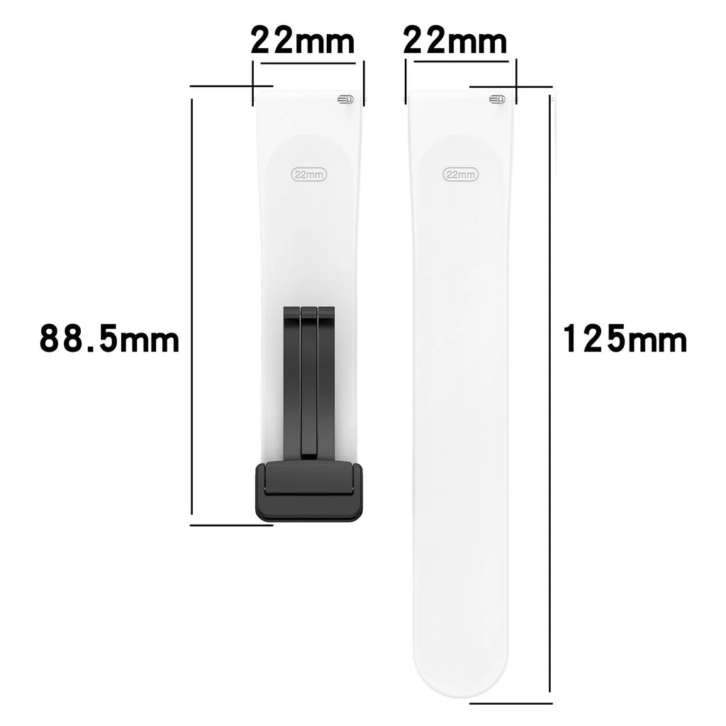 20mm Magnetic Silicone Strap for Omega x Swatch MoonSwatch Band Watch Strap Oasis Select