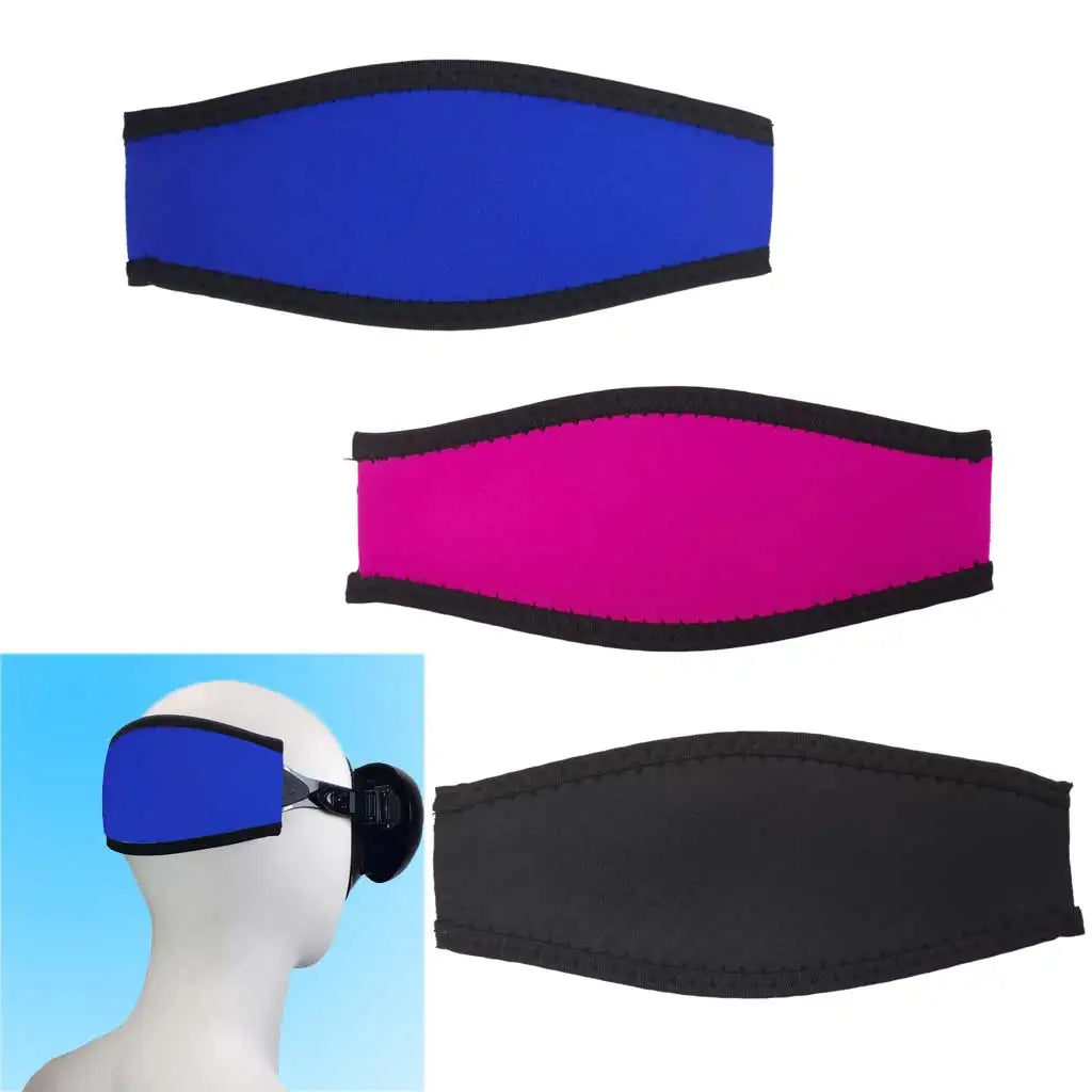 Neoprene Diving Mask Straps Cover Hair Protective Wrap for Men And Women Diving Snorkeling Swimming Oasis Select