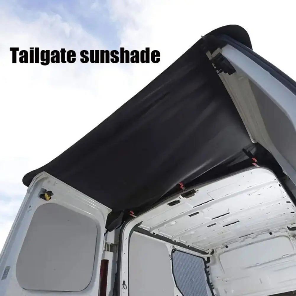 600D RV Rear Barn Door Awning Cover Waterproof Durable Fit for Ram Promaster Peugeot Boxer Iveco Daily VW T5 T6 Campervan Oasis Select