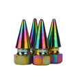 Automotive Parts Bullet Head Screw Valve Cap Personalized Modification Pointed Valve Valve Bicycle Motorcycle In Stock Oasis Select 4pcs