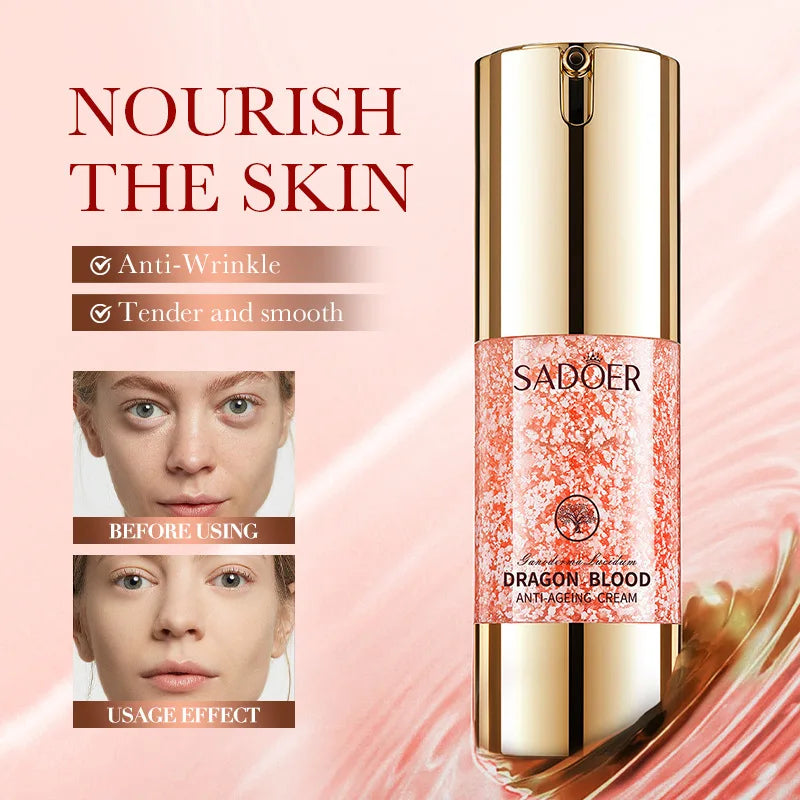SADOER Dragon Blood Face Cream – Hydrating & Brightening 30g Face Moisturizing Cream Oasis Select