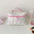 Shiny Star Makeup Bag – Cute Zipper Cosmetic Organizer Women