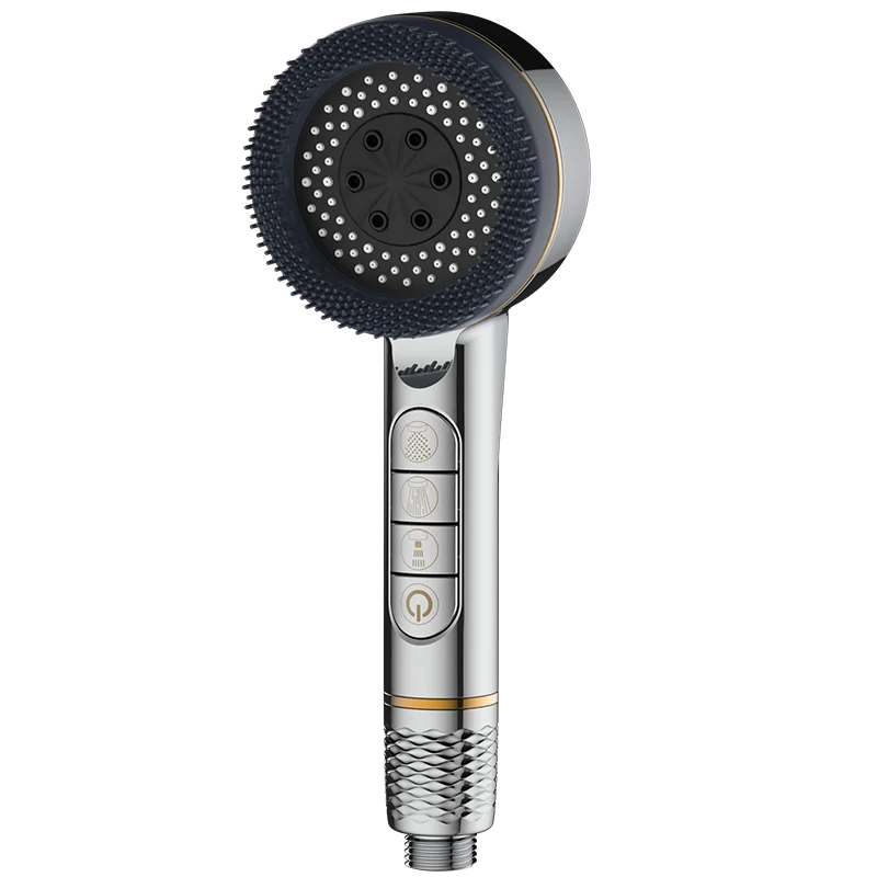 New High Pressure With Filter Water Saving 4 Modes Shower Heads Adjustable Water Massage Sprayer Home Bathroom Accessories Oasis Select