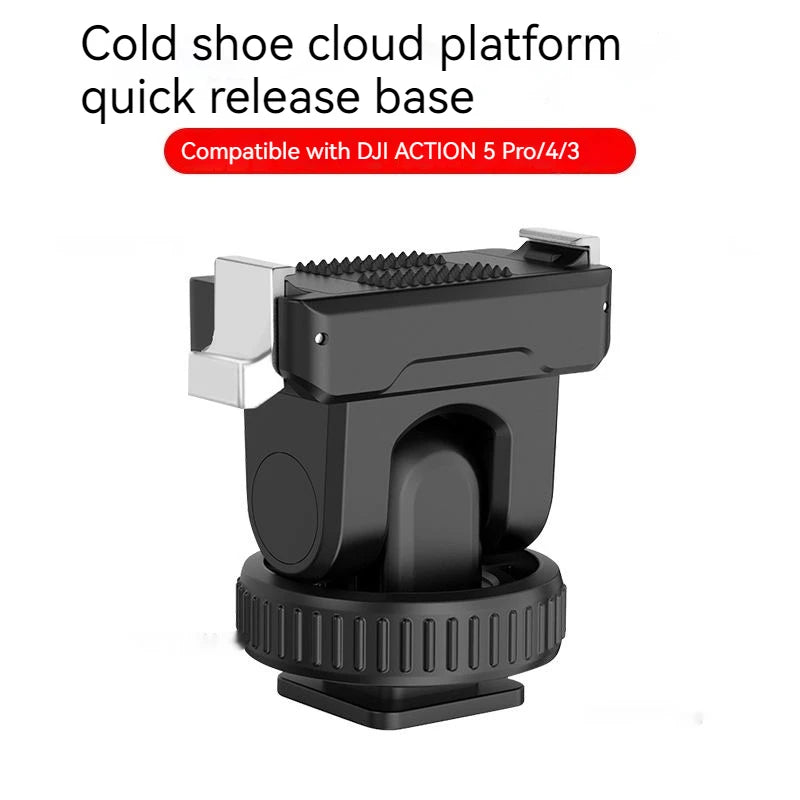 DJI Osmo Action 3/4/5 Pro Magnetic Quick Release Mount Adapter