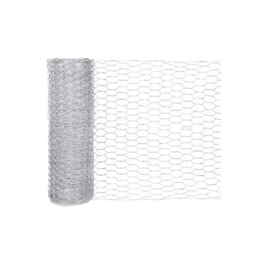 Lightweight Galvanized Wire Mesh Scratch Resistant Rust Proof Hexagonal Wire Mesh Galvanized Tear Resistant Oasis Select 0.1mx3m