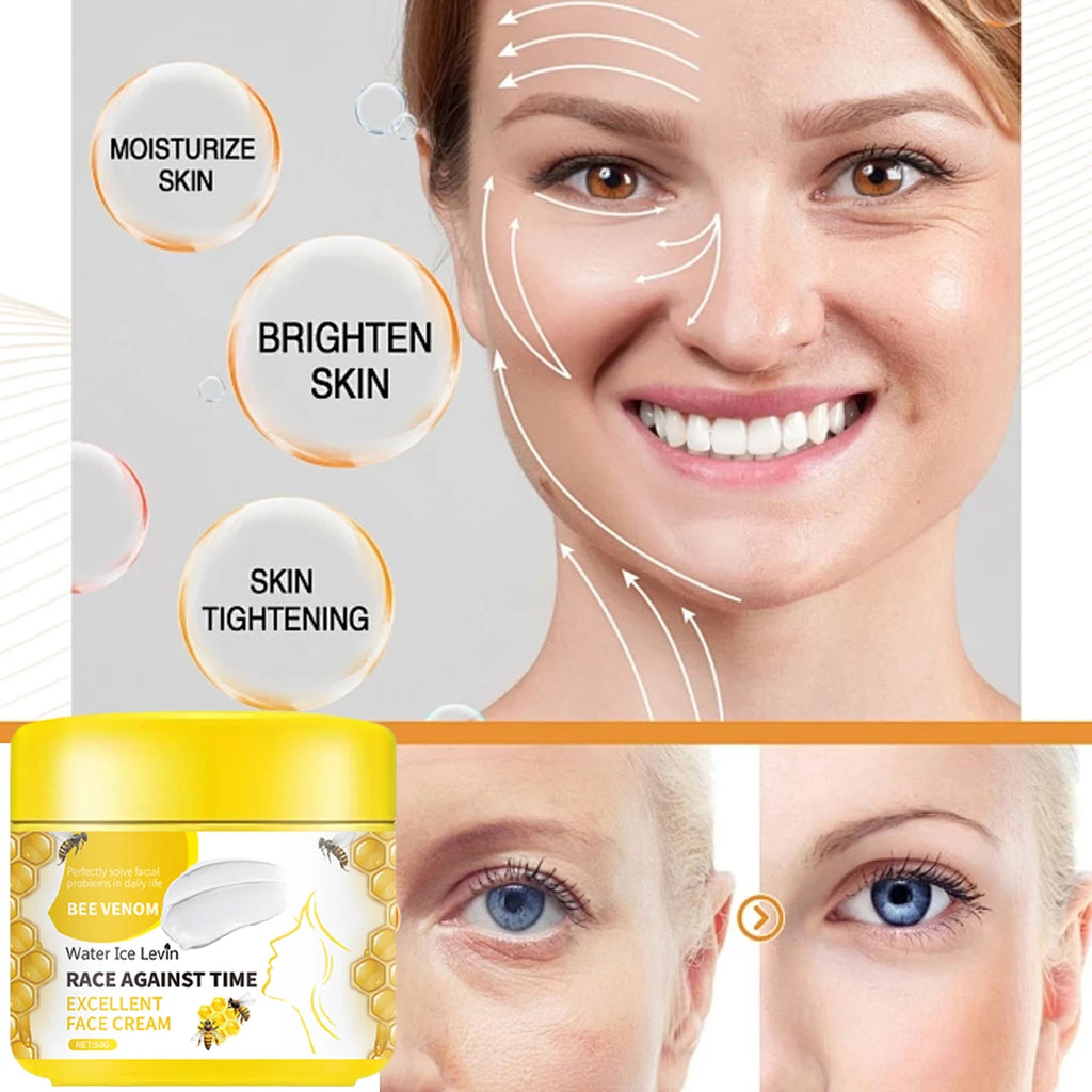 Bee Venom & Niacinamide Face Cream – Firming & Hydrating 50g Face Moisturizer Cream Oasis Select