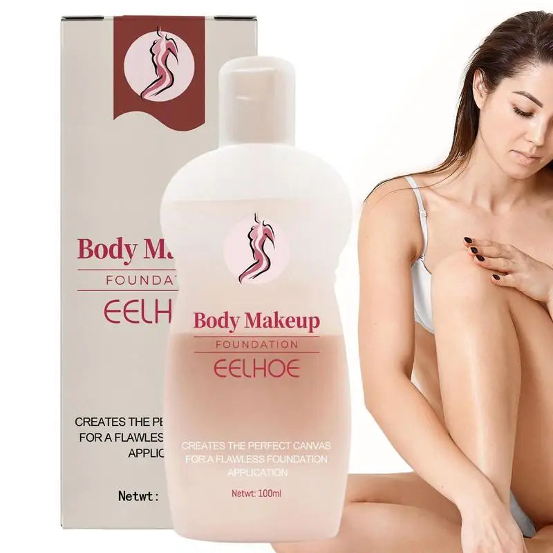 Waterproof Body Concealer Freckles Scars Cover Long-lasting Makeup Cosmetic Spot Hide Makeup Cover For Arms Legs 100ml Oasis Select 100ml United States