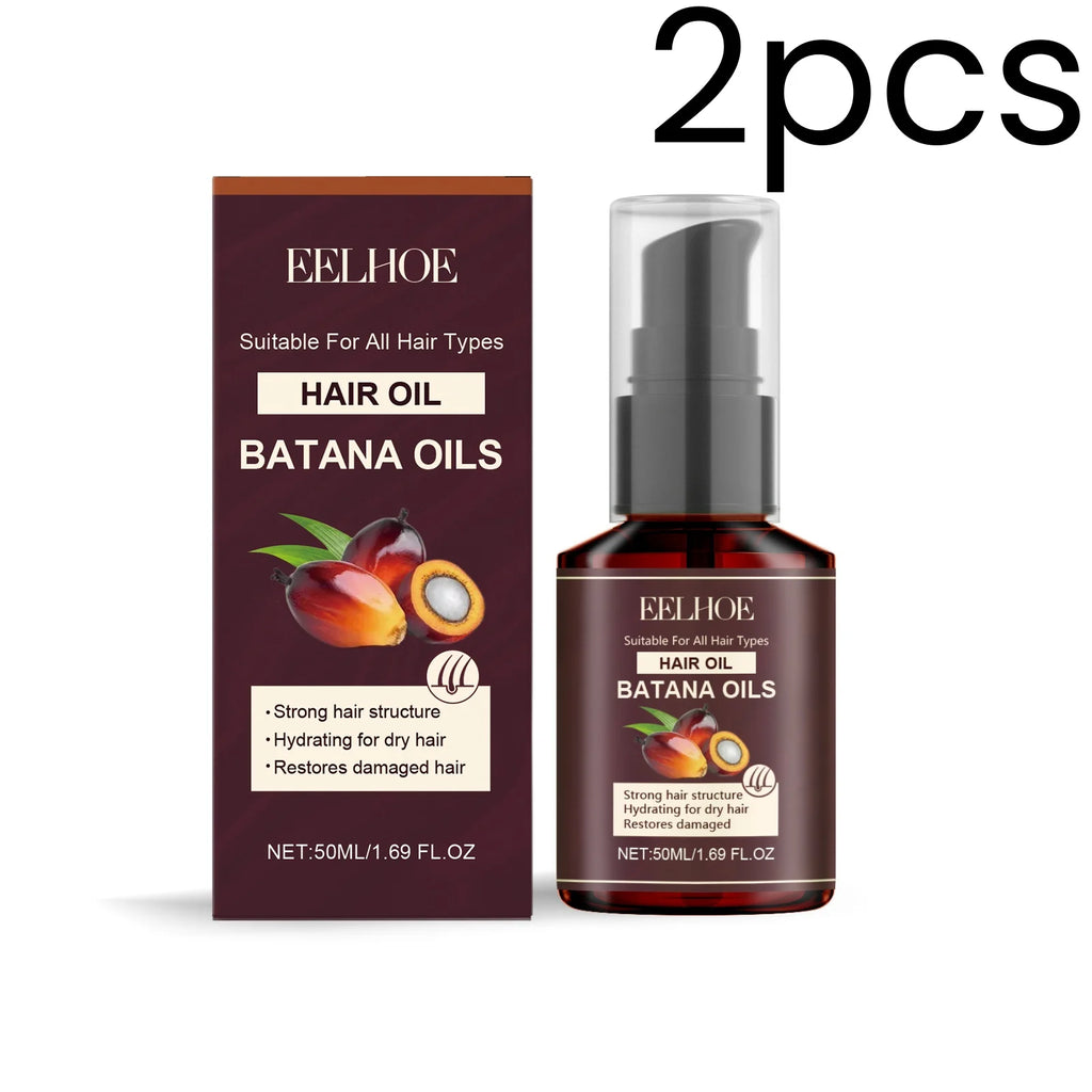 EELHOE Batana Hair Oil – Anti-Frizz Deep Nourishing Repair Hair Treatment Oil Oasis Select 2pcs