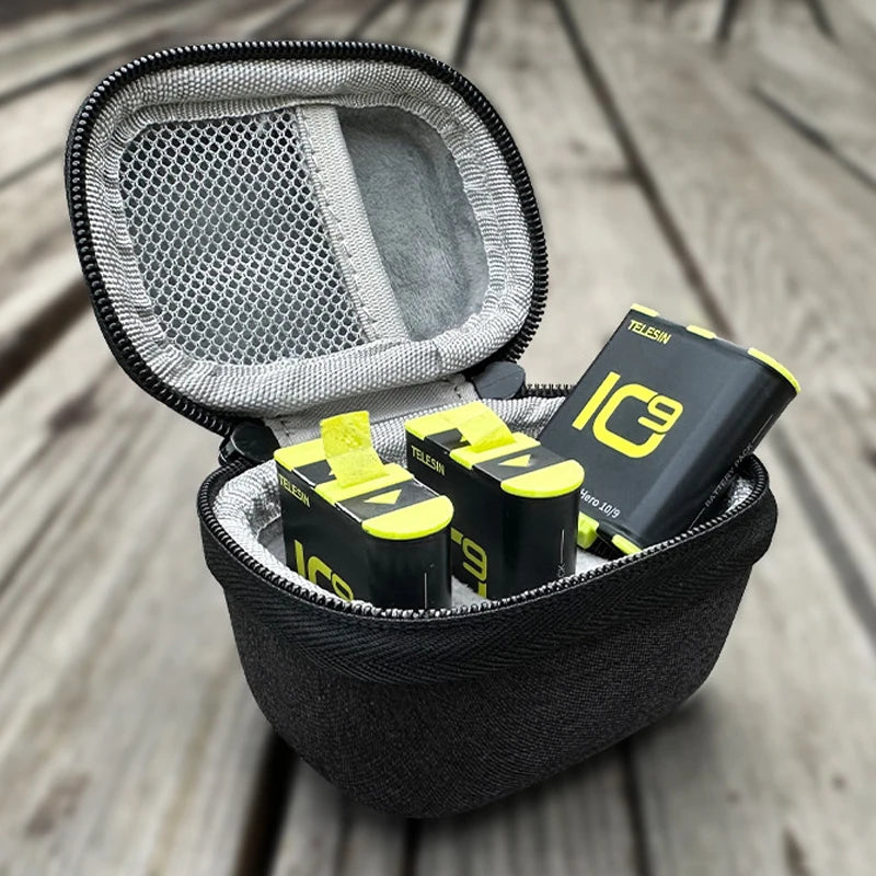 Portable Sport Camera Battery Bag Protective Case Storage Carry Pouch Protector For OSMO Action For Insta360 Oasis Select