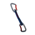 1/2pcs 22KN Professional Climbing Quickdraw with 24KN Curved Gate Carabiners Mountaineering Adventure Rescue Training Equipment Oasis Select 1set grey