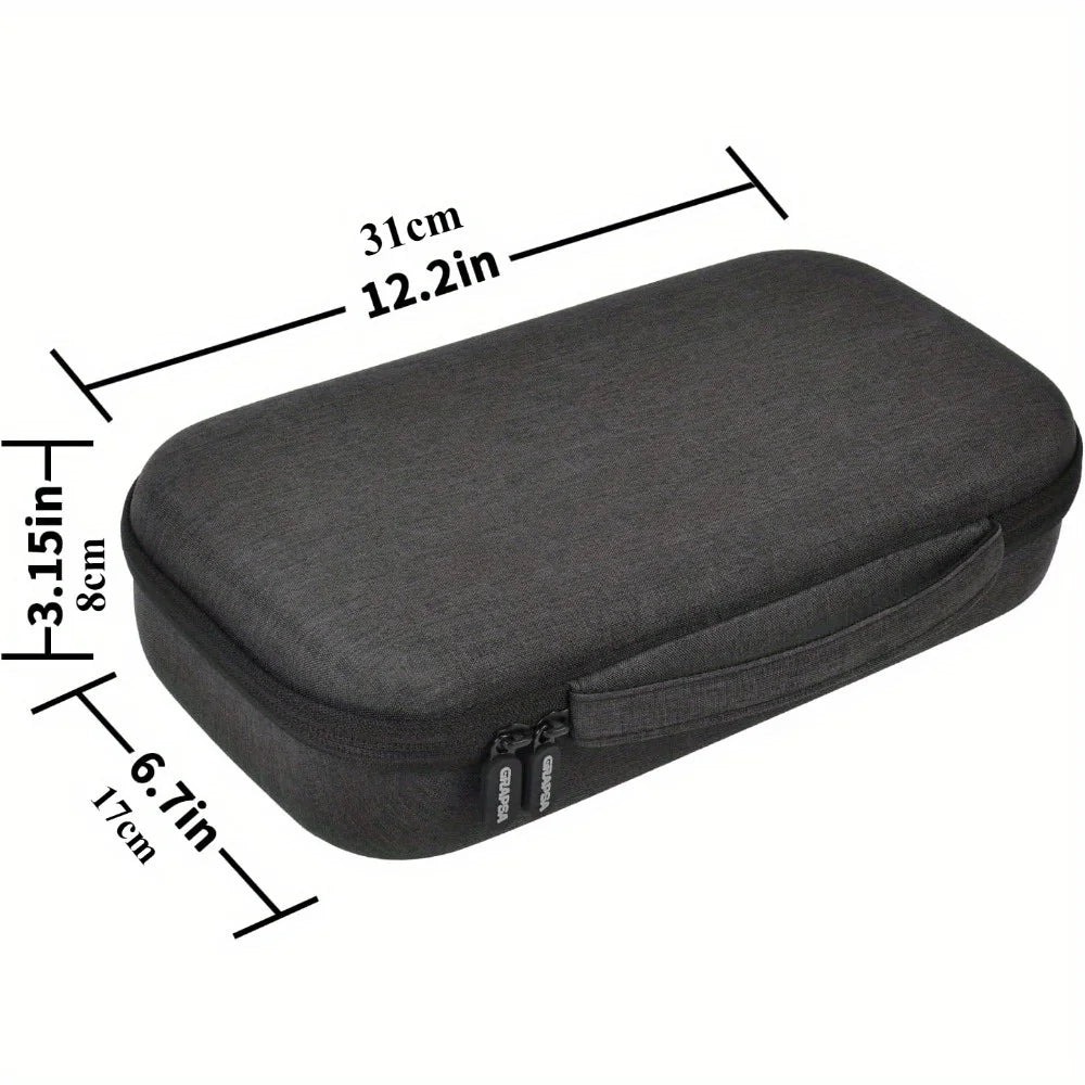 Travel Fashion Glasses Organizer Boxes Sunglasses Storage Box Glasses Fashionable Storage Holder for Men's Glasses & Cables Oasis Select Black