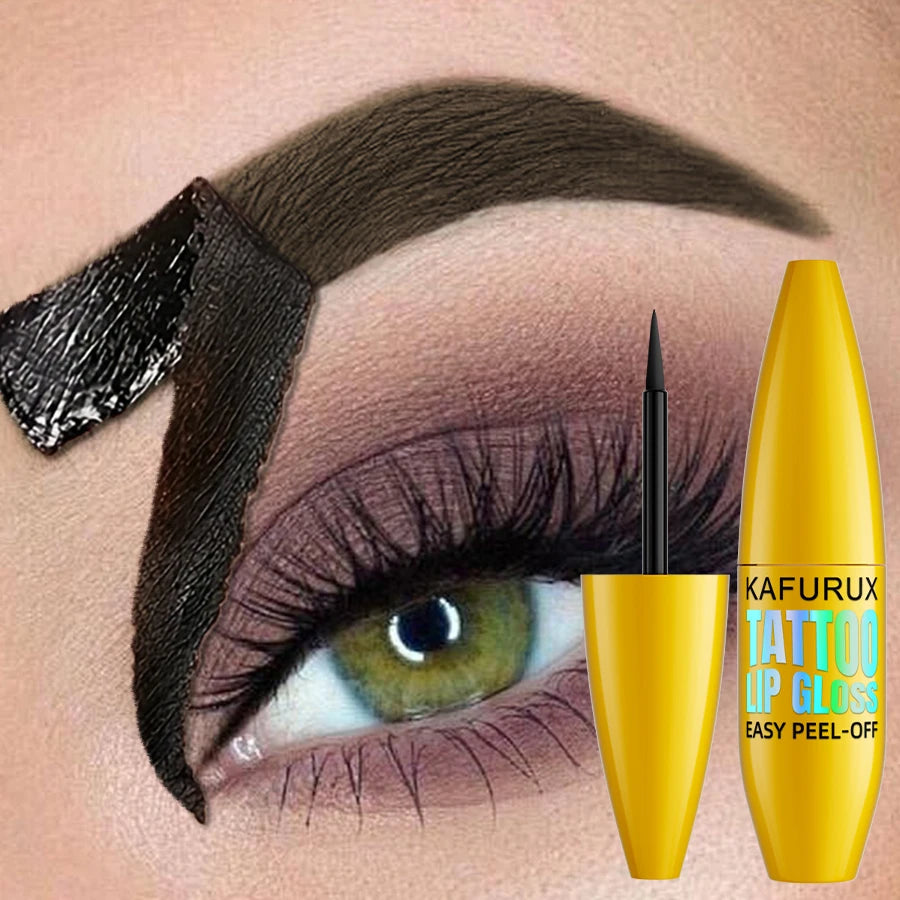KAFURUX 5-Color Peel-Off Eyebrow Dye Cream – Waterproof Brow Gel