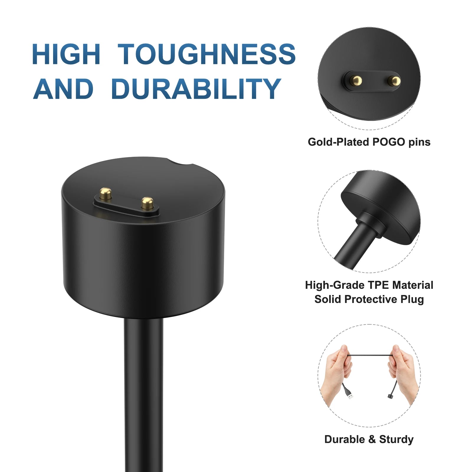 Magnetic USB Charger Cable for Xiaomi Mi Band 5, 6 & 7 Magnetic Charging Cable Oasis Select