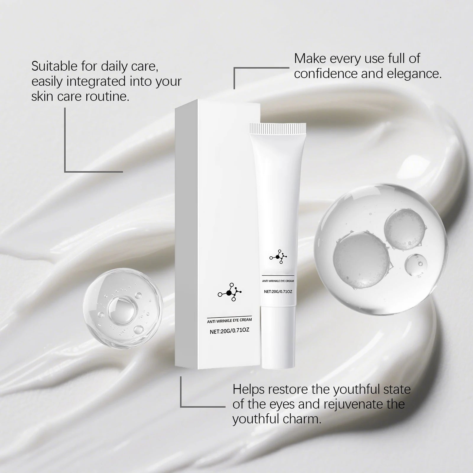 Retinol Eye Cream – Firming, Hydrating & Anti-Aging | 20g