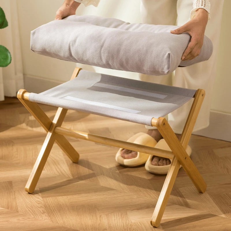 Sofa ottoman Office lunch break ottoman foldable pedal nap artifact pedal table pedal stool Oasis Select