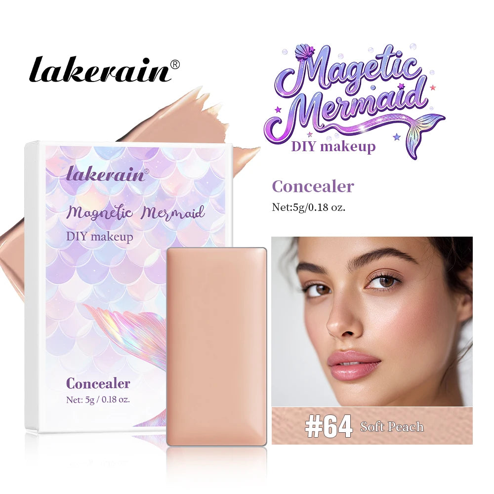 Lakerain Eyeshadow Palette Refill Waterproof Long-Lasting Multifunctional Magnetic Bottom Makeup Palette Refills DIY Makeup Oasis Select 64