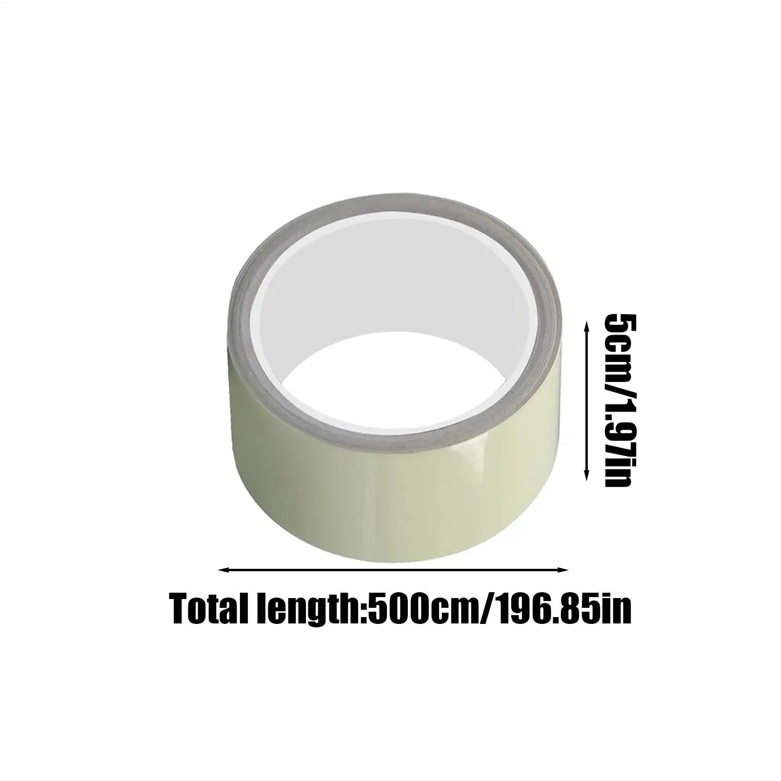 Fluorescent Tape Glow in the Dark Adhesive Safety Egress Markers Safety Tape Wear-Resistant Fluorescent Glow Tape Fluorescent Oasis Select