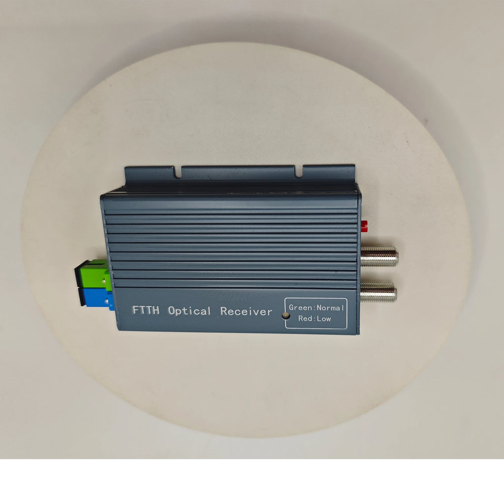 Active FTTH Optical Receiver WDM Fiber Optic Receiver Fiber to RF, CATV+Network RF Transmission + Fiber Output Oasis Select