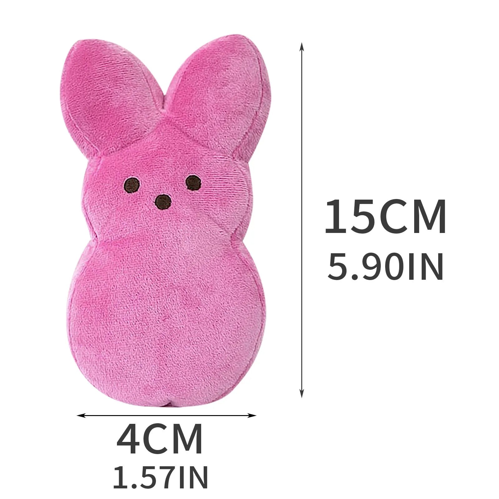 15cm peeps plush bunny rabbit peep Easter Toys Simulation Stuffed Animal Doll for Kids Children Soft Pillow Gifts girl toy Oasis Select