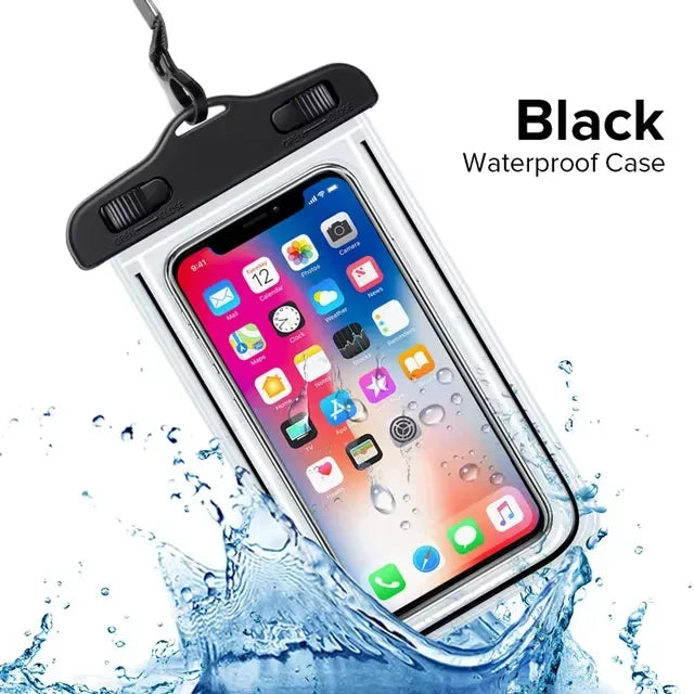 Outdoor Universal Waterproof Pouch Swimming Beach Dry Bag Case Cover Holder For Iphone Samsung Xiaomi Swim Waterproof Bag Oasis Select black