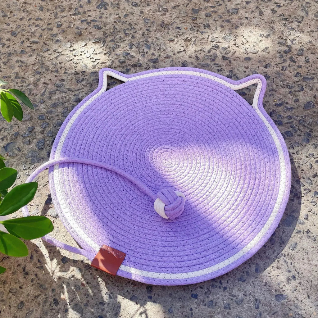 Multipurpose Cat Scratching Mat with Toy Ball Cat Bed Soft Wear-resistant Cat Bed Dog Mat Pet Sleeping Mat for All Seasons Oasis Select A 43cm