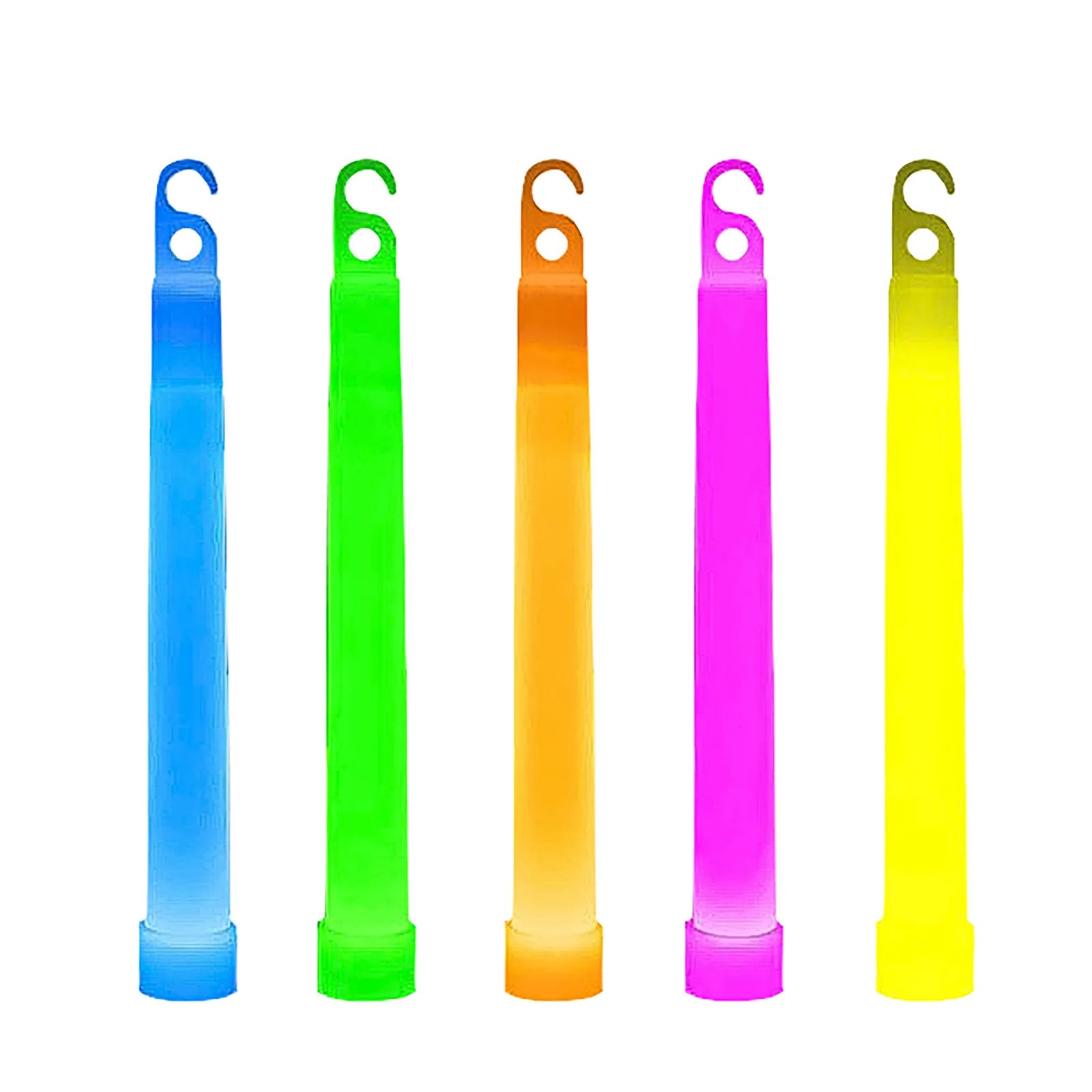 5PCS Ultra Emergency Bright Glow Sticks Camping Hiking Chem Glow Stick Lights for Parties Blackout Storm Ready Use Oasis Select