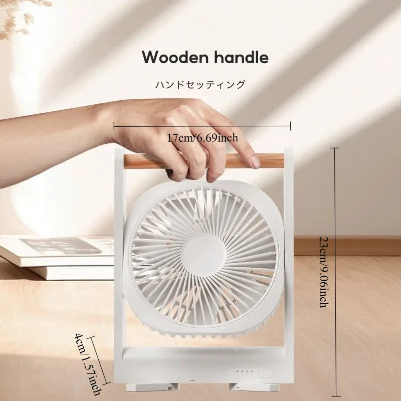 URGGU 3-in-1 Portable Fan – Desktop, Wall & Magnetic USB