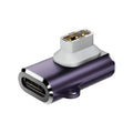 Smartwatch Charger Converter with Indicator Light High Speed Magnetic Charging Adapter Safe for Coros Pace Pro Oasis Select Grey Purple
